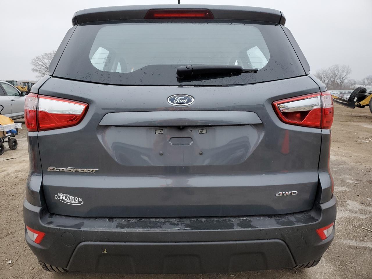 2020 Ford Ecosport S VIN: MAJ6S3FL5LC321922 Lot: 92592115