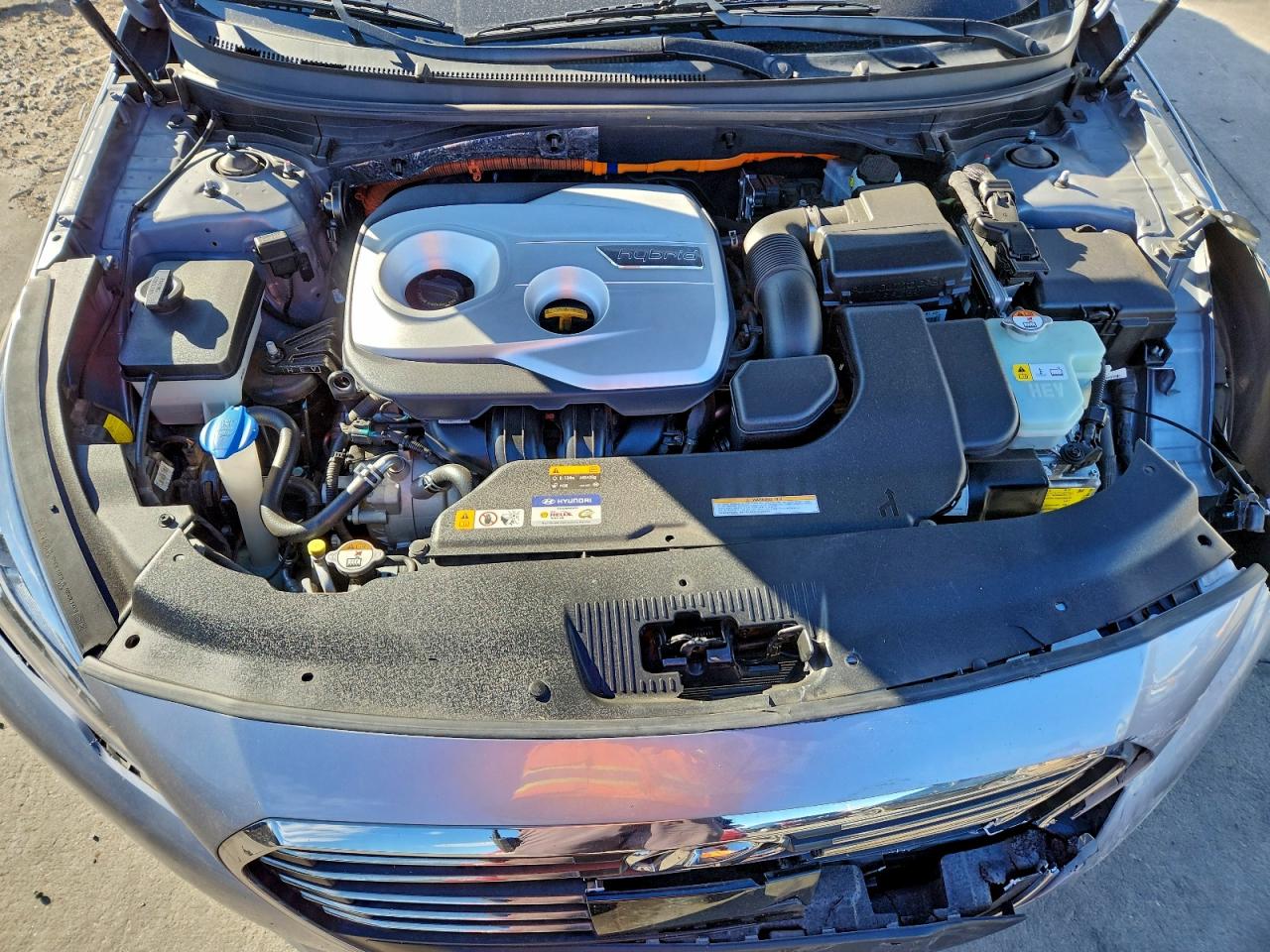 2017 Hyundai Sonata Hybrid VIN: KMHE34L13HA046707 Lot: 94247795