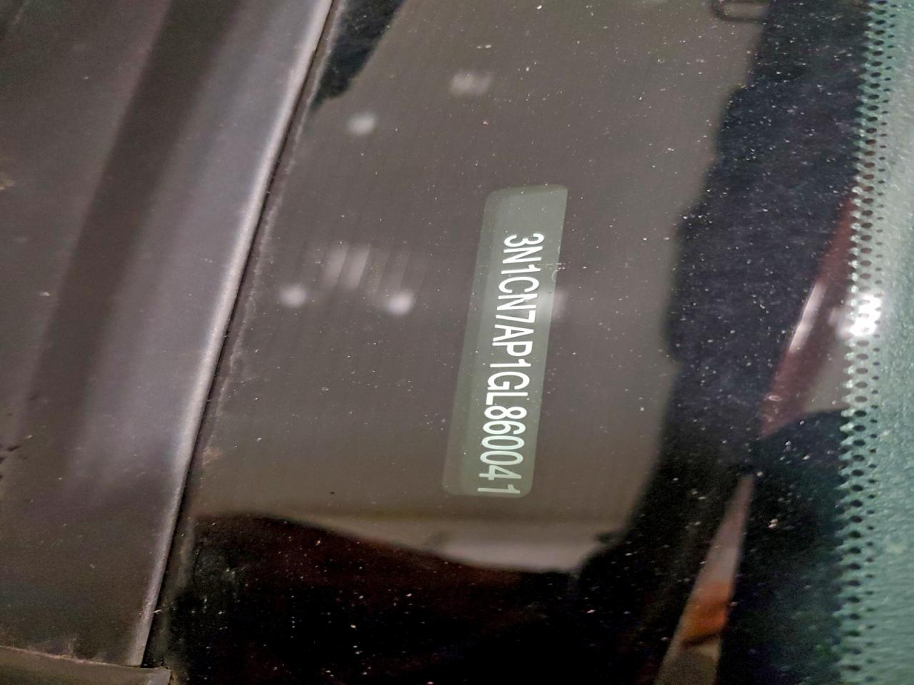 2016 Nissan Versa S VIN: 3N1CN7AP1GL860041 Lot: 93933085