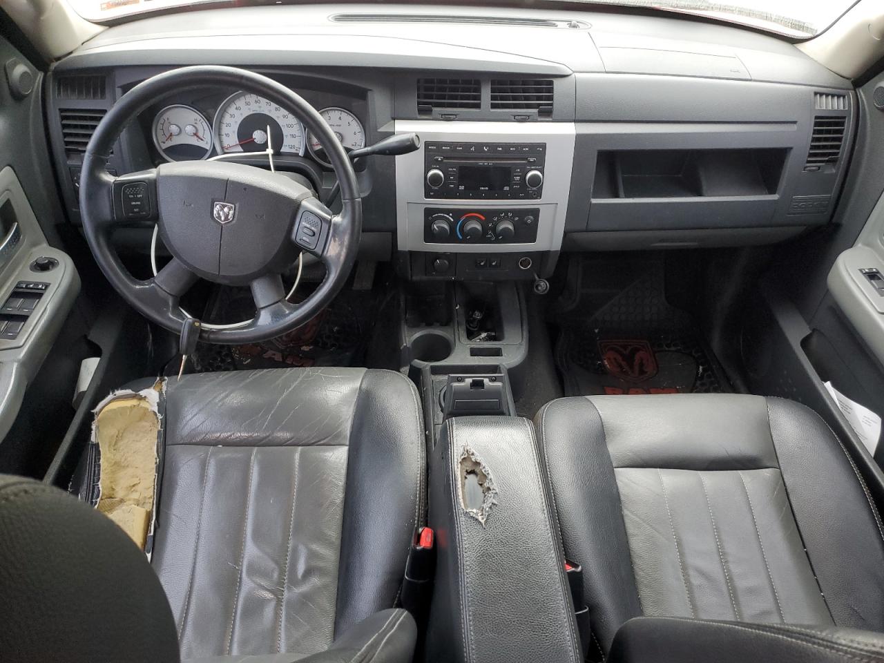 2008 Dodge Dakota Quad Laramie VIN: 1D7HW58N08S602689 Lot: 93004135