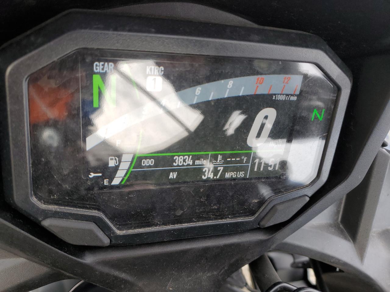 2024 Kawasaki Ex650 R VIN: ML5EXER19RDAD5967 Lot: 85409125