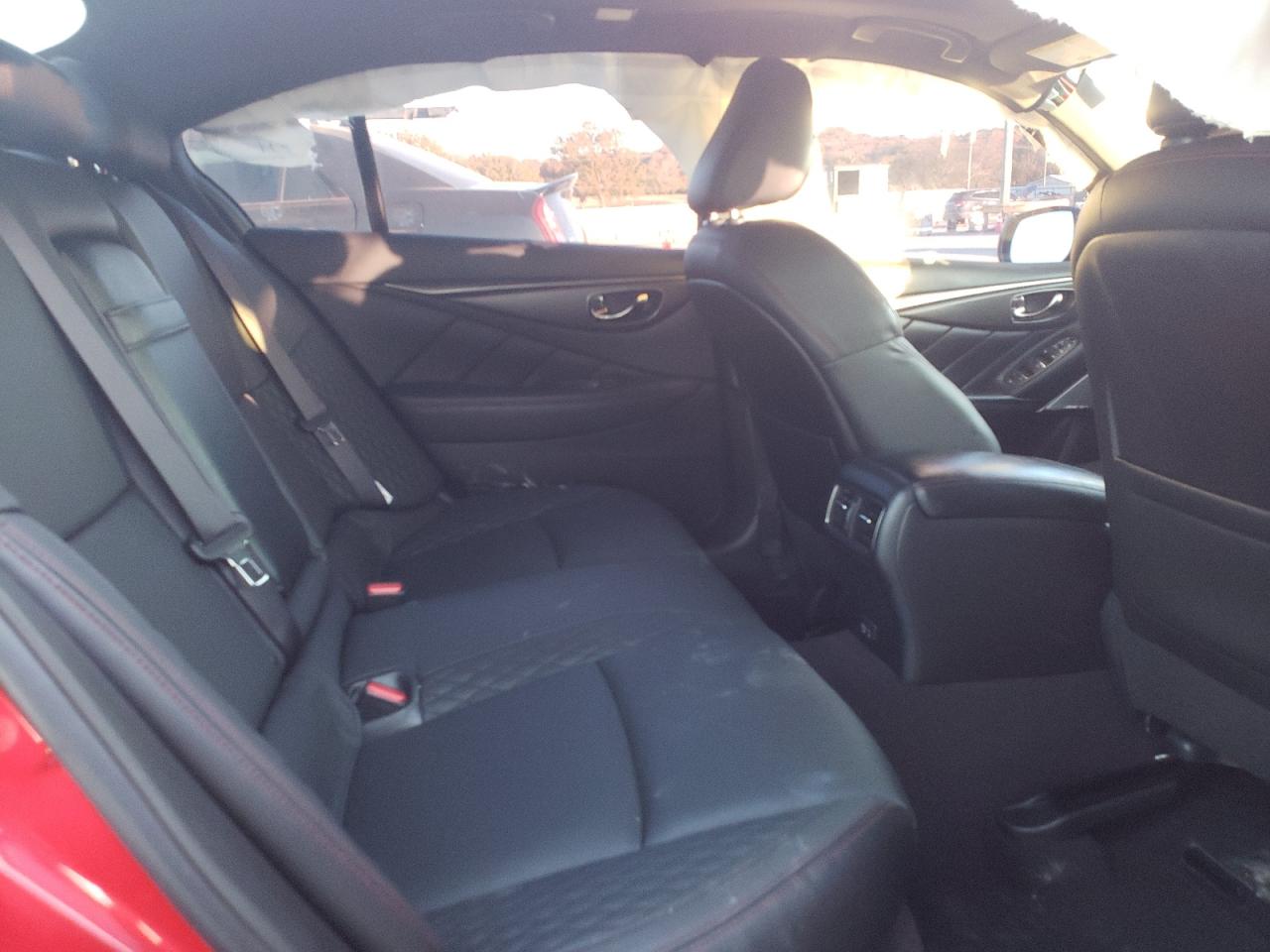 2021 Infiniti Q50 Red Sport 400 VIN: JN1FV7DPXMM850795 Lot: 91650105