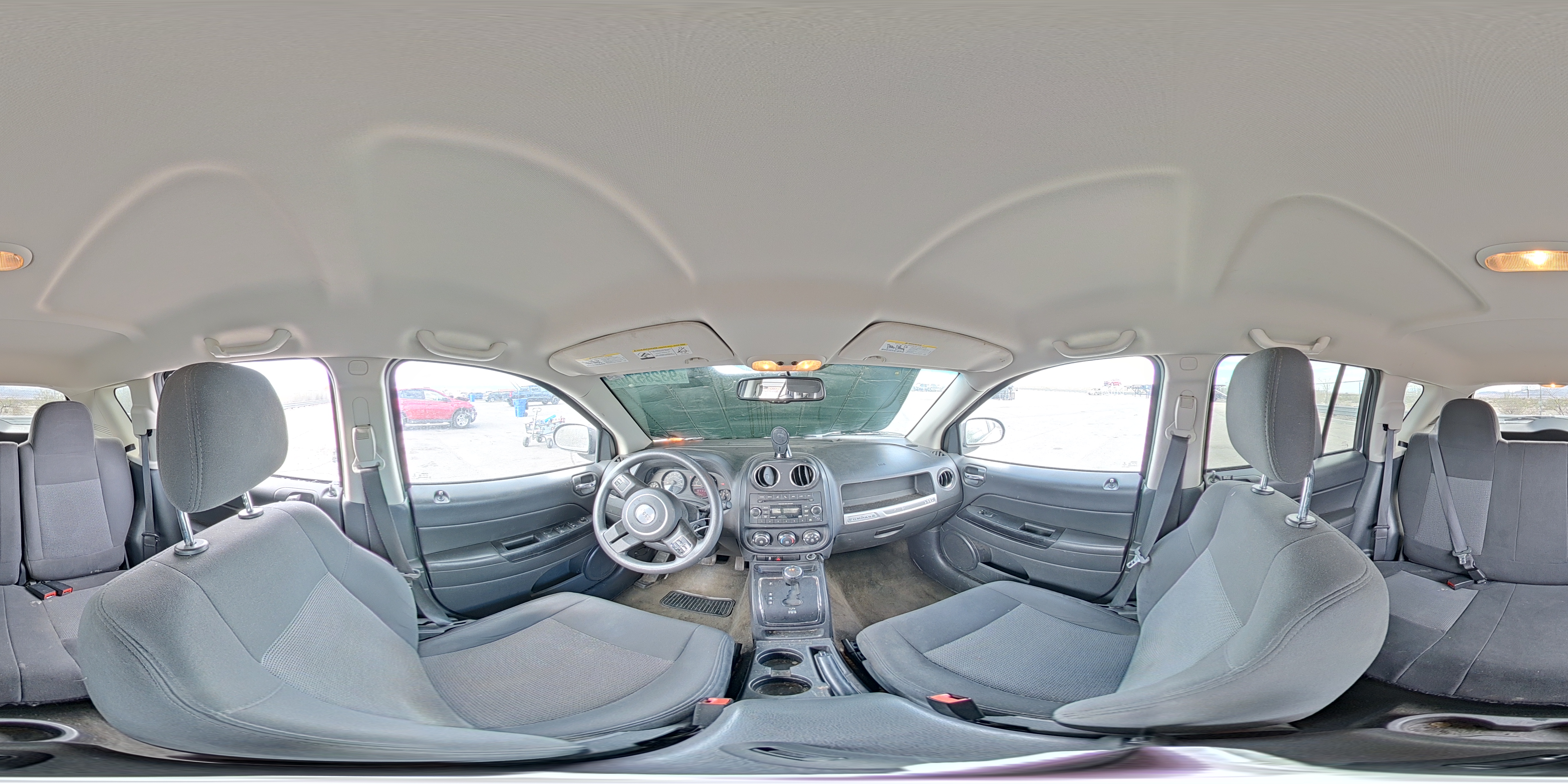 2017 Jeep Compass Sport VIN: 1C4NJCBA7HD124295 Lot: 93285705