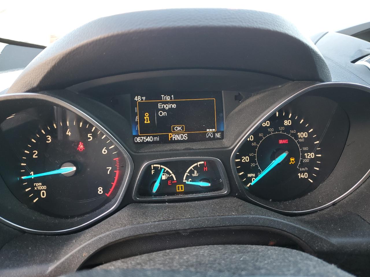 2017 Ford Escape Se VIN: 1FMCU9GD3HUB33589 Lot: 92193425