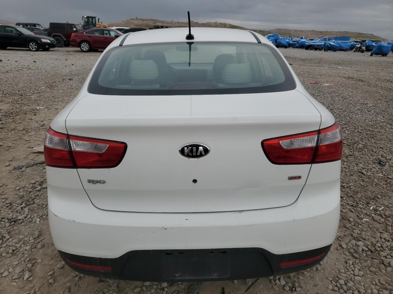 2013 Kia Rio Lx VIN: KNADM4A34D6177107 Lot: 93968185