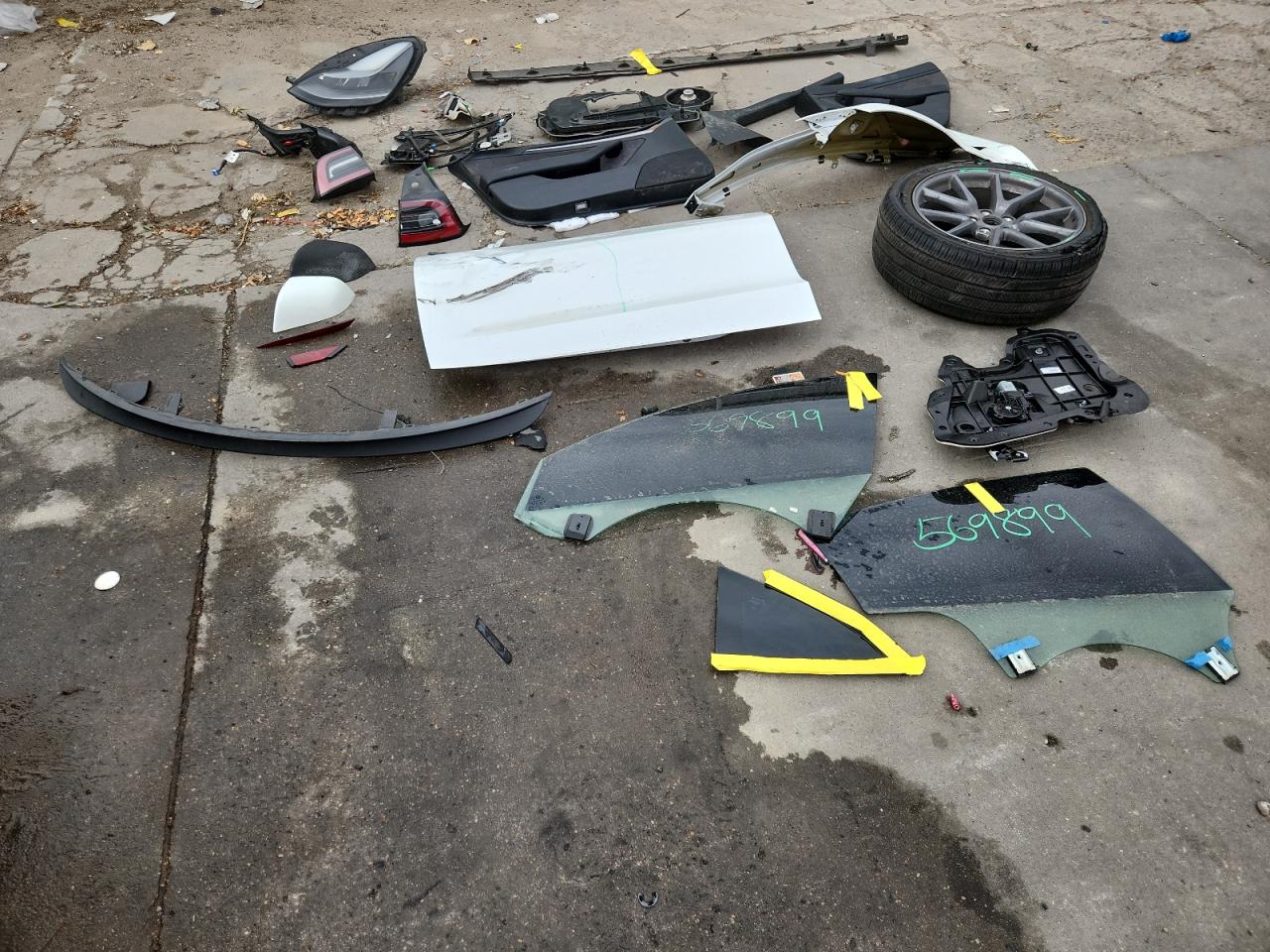 2023 Tesla Model 3 VIN: 5YJ3E1EA2PF569899 Lot: 90941415