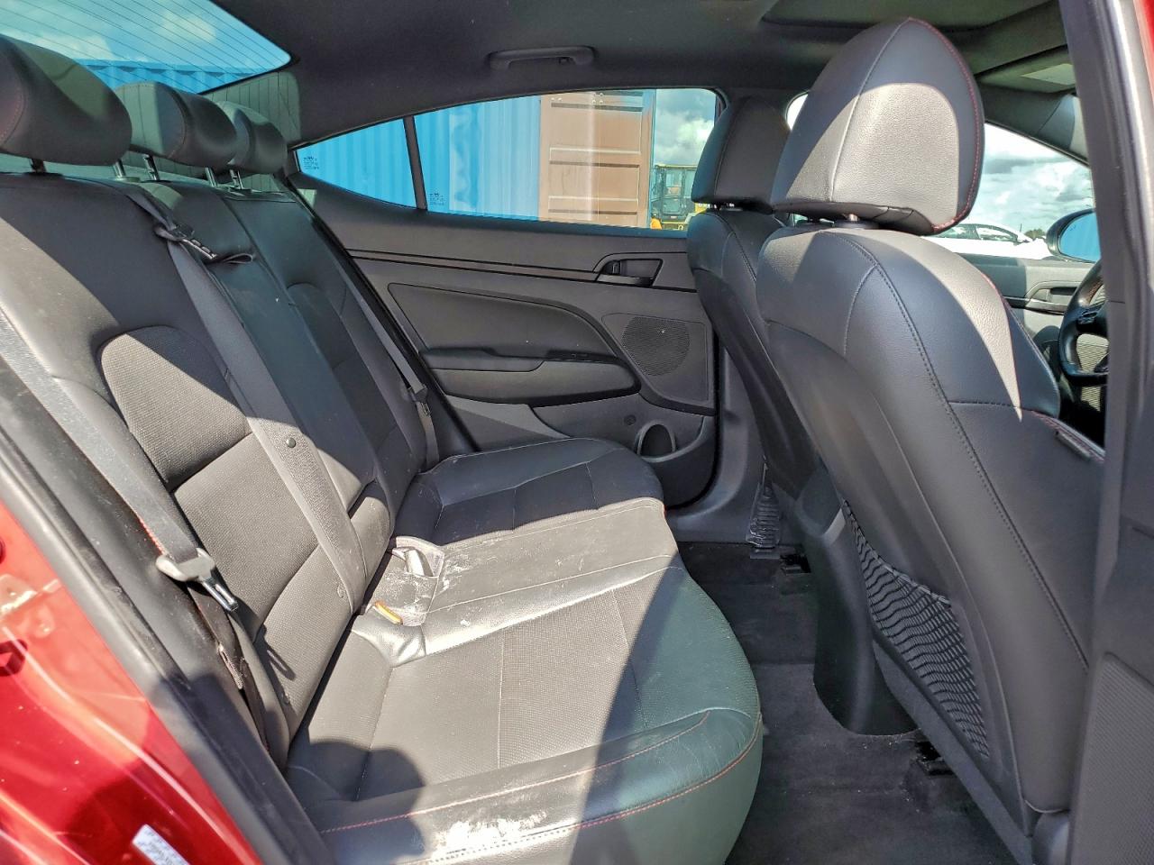 2019 Hyundai Elantra Sport VIN: KMHD04LB2KU854873 Lot: 93909735