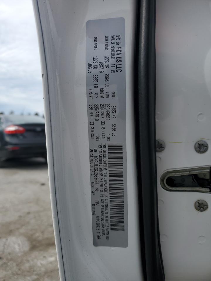 2020 Jeep Cherokee Latitude Plus VIN: 1C4PJMLB6LD559470 Lot: 91451145