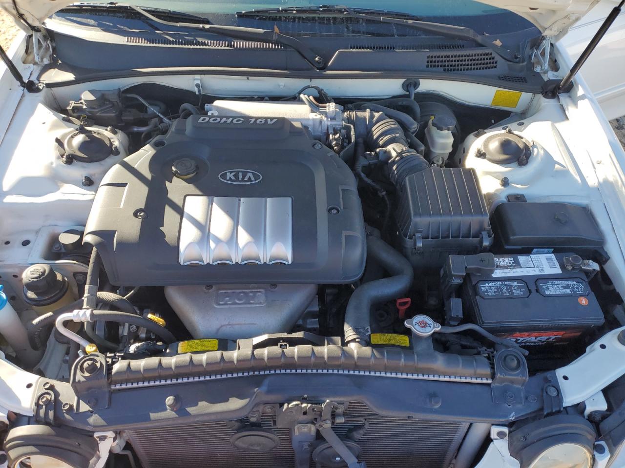 2006 Kia Optima Lx VIN: KNAGD126X65467770 Lot: 92190885