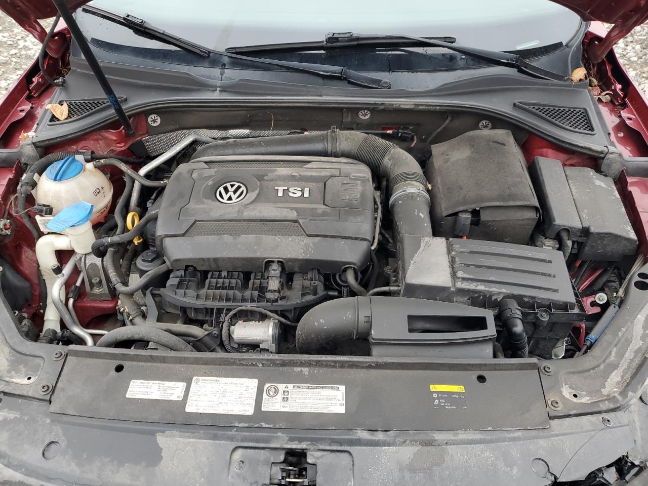 2017 Volkswagen Passat S VIN: 1VWAT7A36HC040829 Lot: 93445555