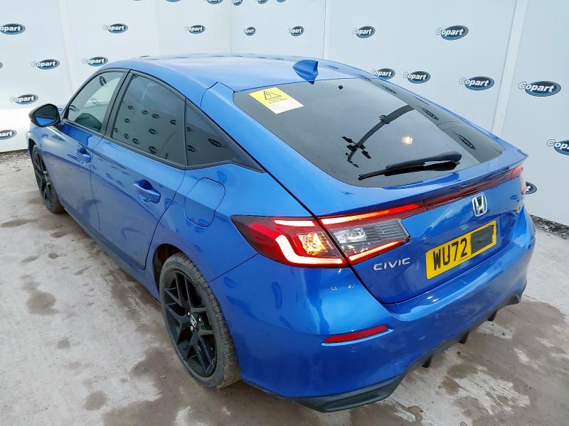2022 HONDA CIVIC 2.0 EHEV SPORT 5DR CVT