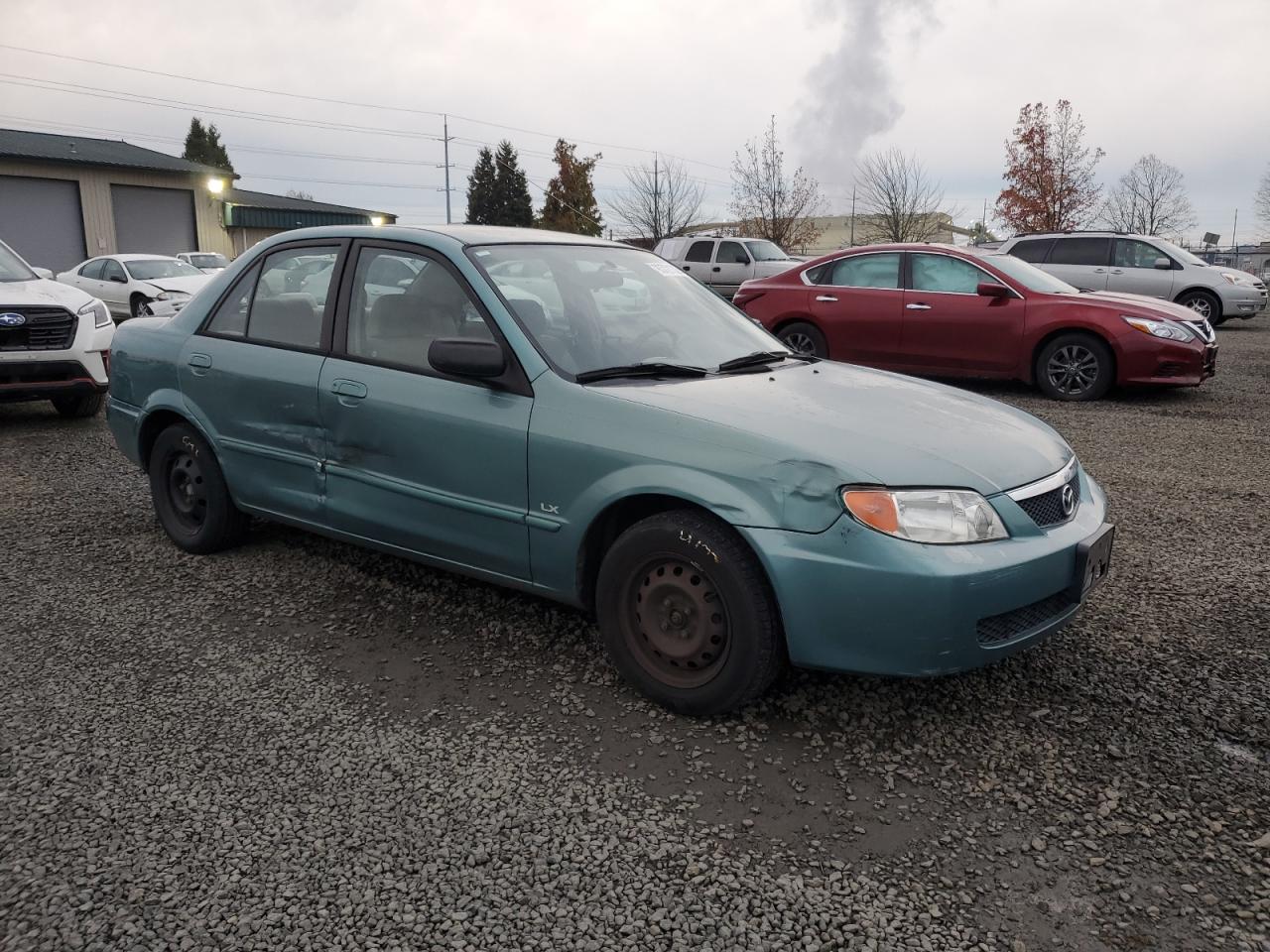 2001 Mazda Protege Dx VIN: JM1BJ222610448065 Lot: 93721325