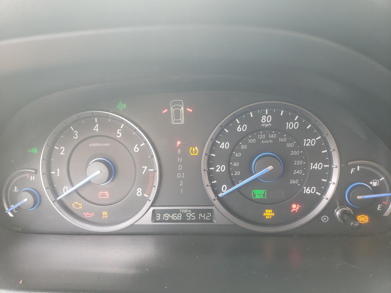 2012 Honda Crosstour Exl VIN: 5J6TF3H57CL003455 Lot: 92922495