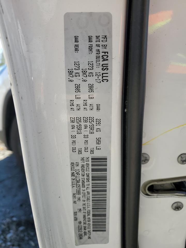 2018 Jeep Cherokee Latitude VIN: 1C4PJLCB0JD573999 Lot: 92042195