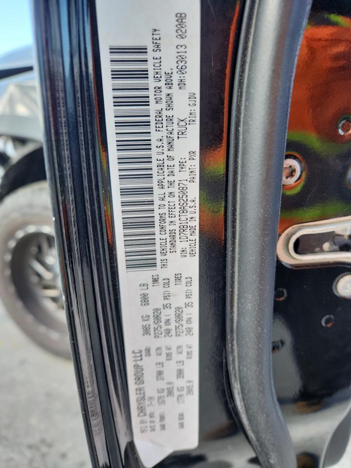 2010 Dodge Ram 1500 VIN: 1D7RB1CT8AS250871 Lot: 92377525