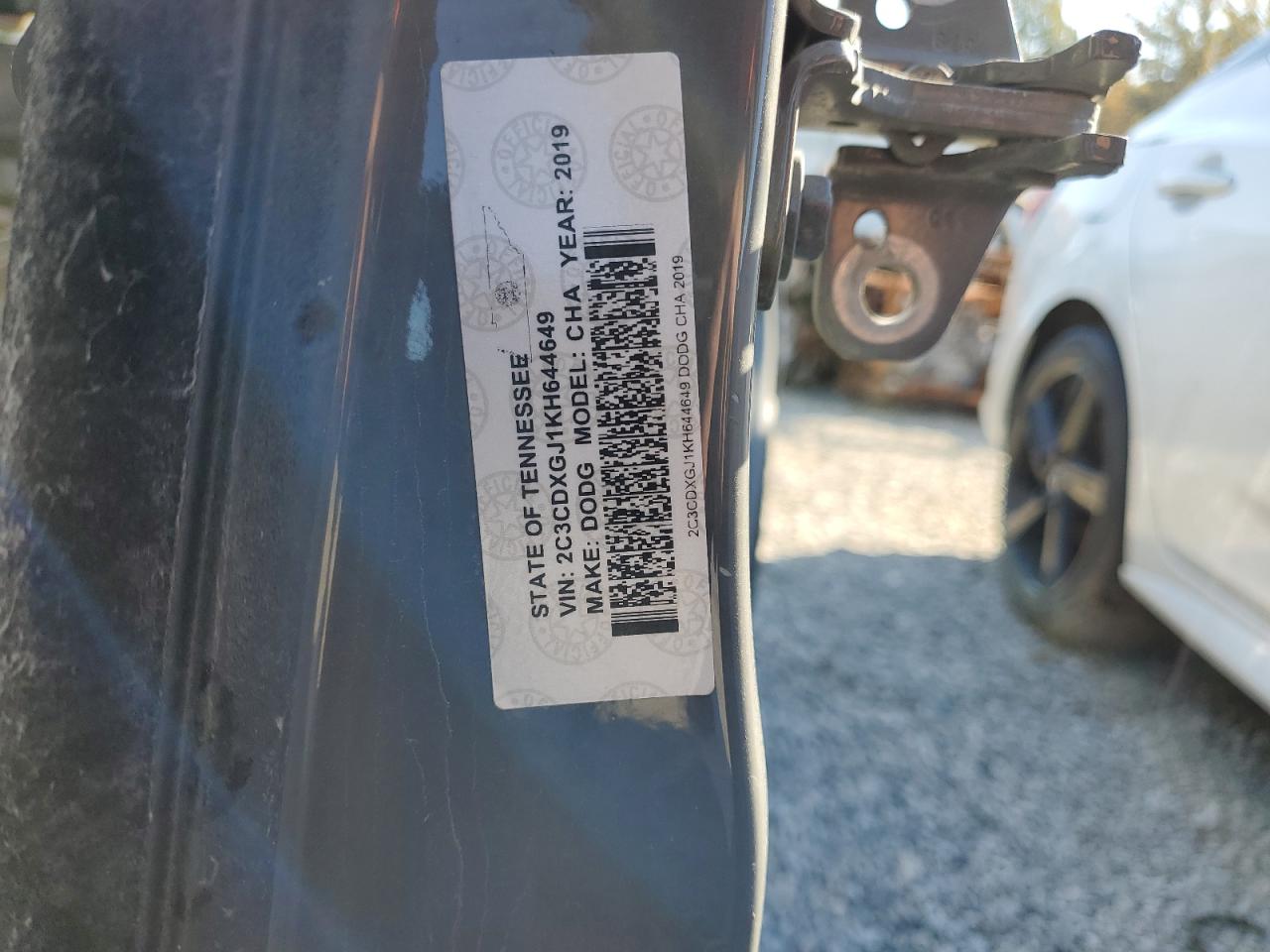 2019 Dodge Charger Scat Pack VIN: 2C3CDXGJ1KH644649 Lot: 67033055