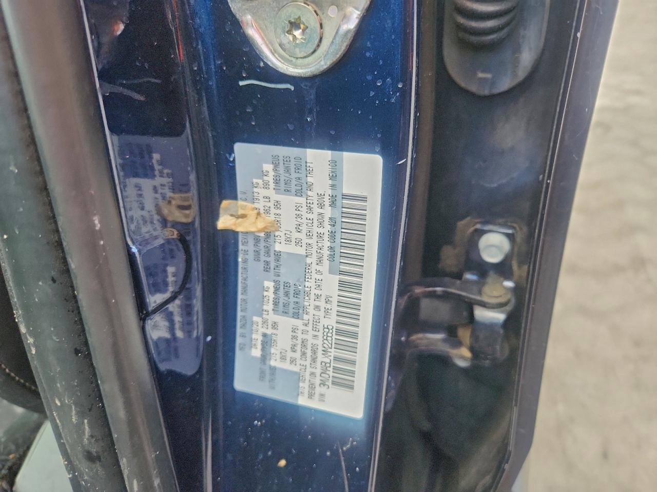 2021 Mazda Cx-30 Select VIN: 3MVDMABLXMM226695 Lot: 94670145