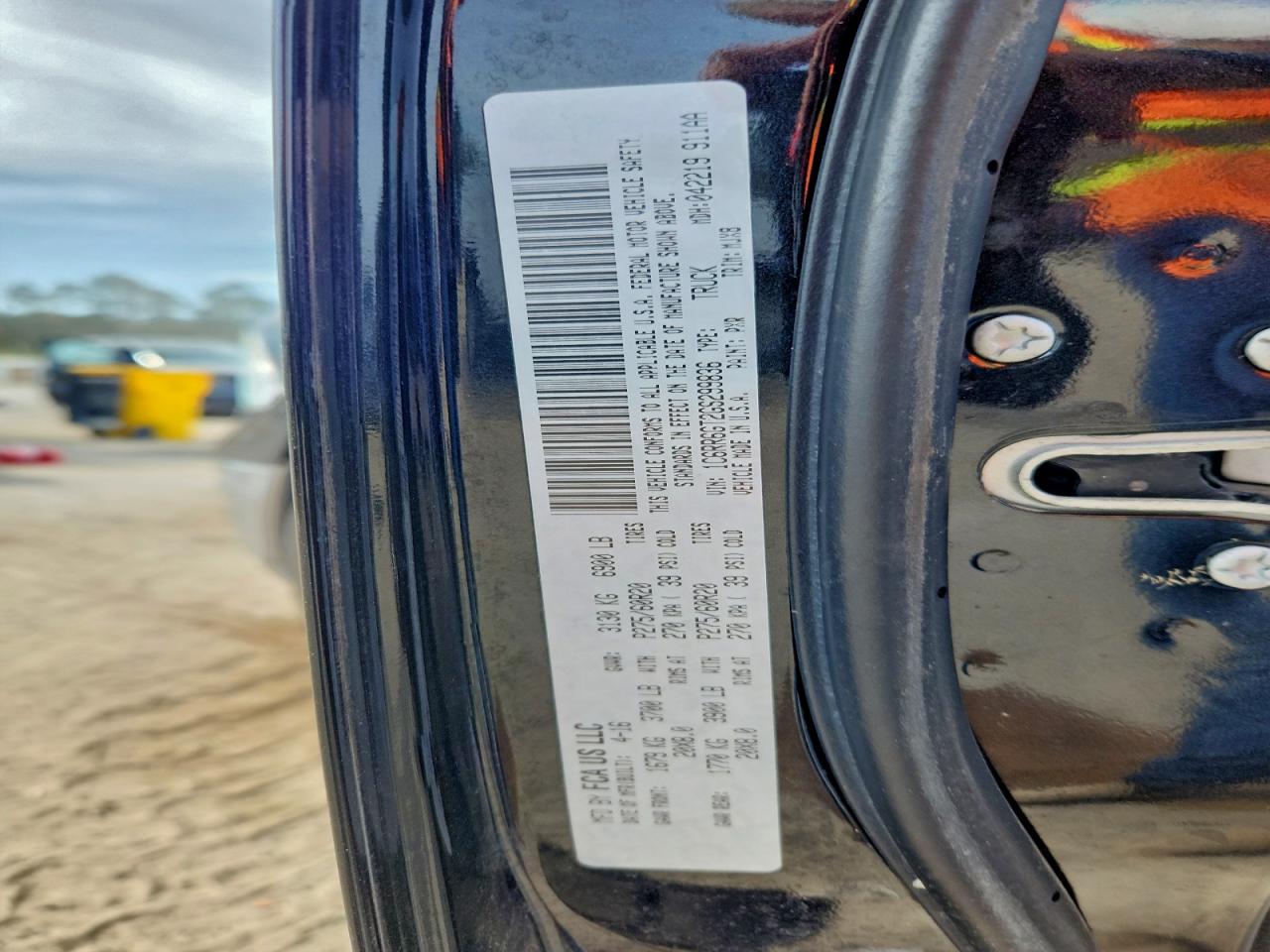 2016 Ram 1500 Slt VIN: 1C6RR6GT2GS299836 Lot: 93851375