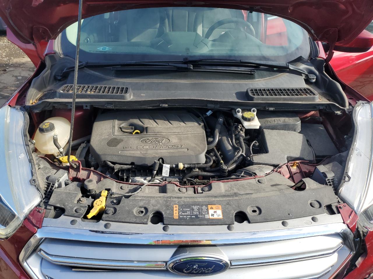 2017 Ford Escape Se VIN: 1FMCU0GD0HUC77256 Lot: 93412035