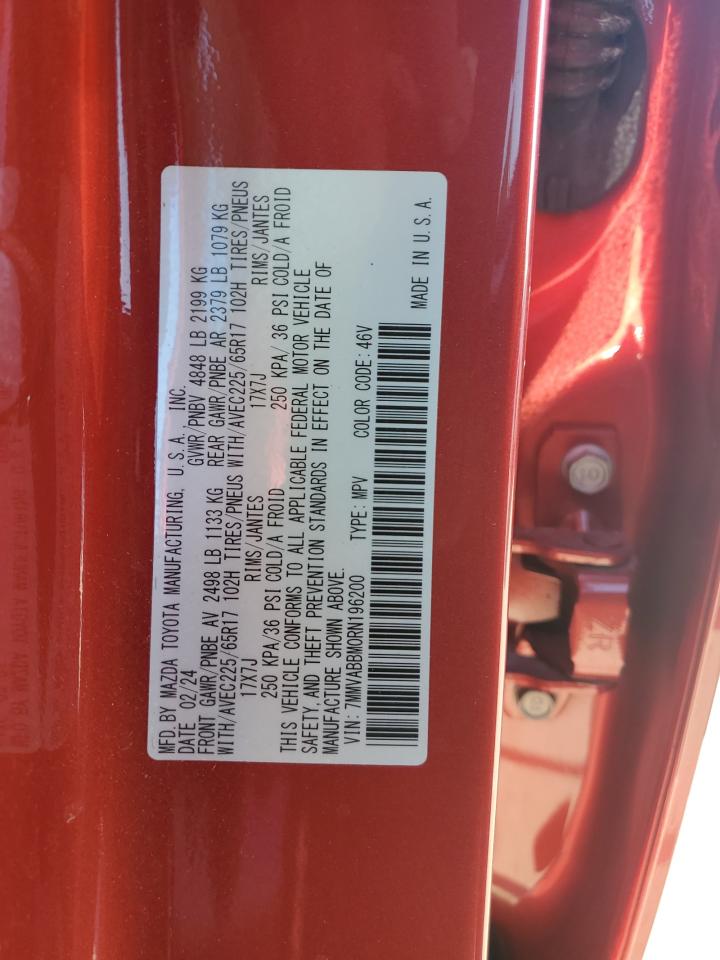 2024 Mazda Cx-50 Preferred VIN: 7MMVABBM0RN196200 Lot: 90457545