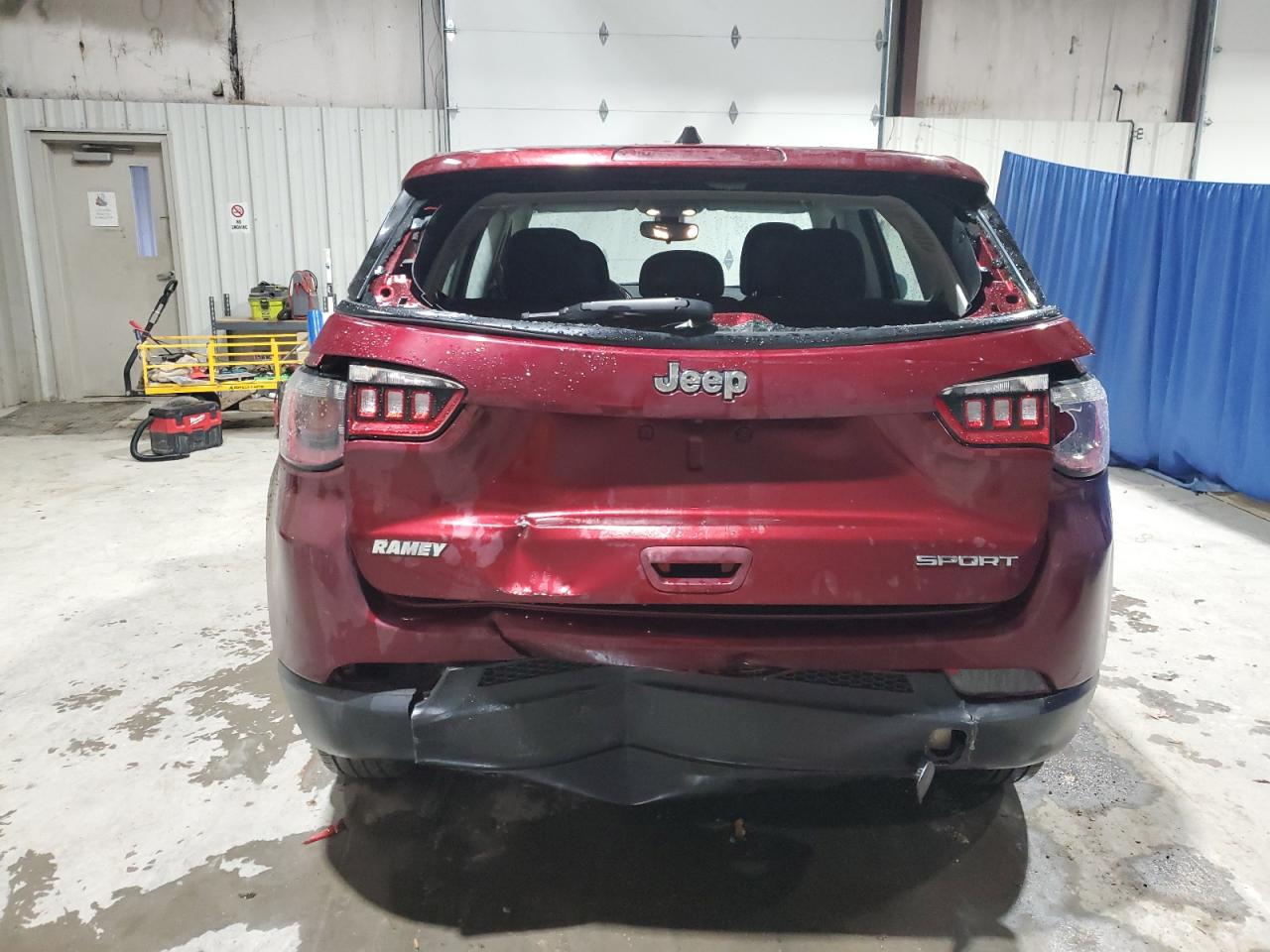 2020 Jeep Compass Sport VIN: 3C4NJCAB6LT253030 Lot: 93180225