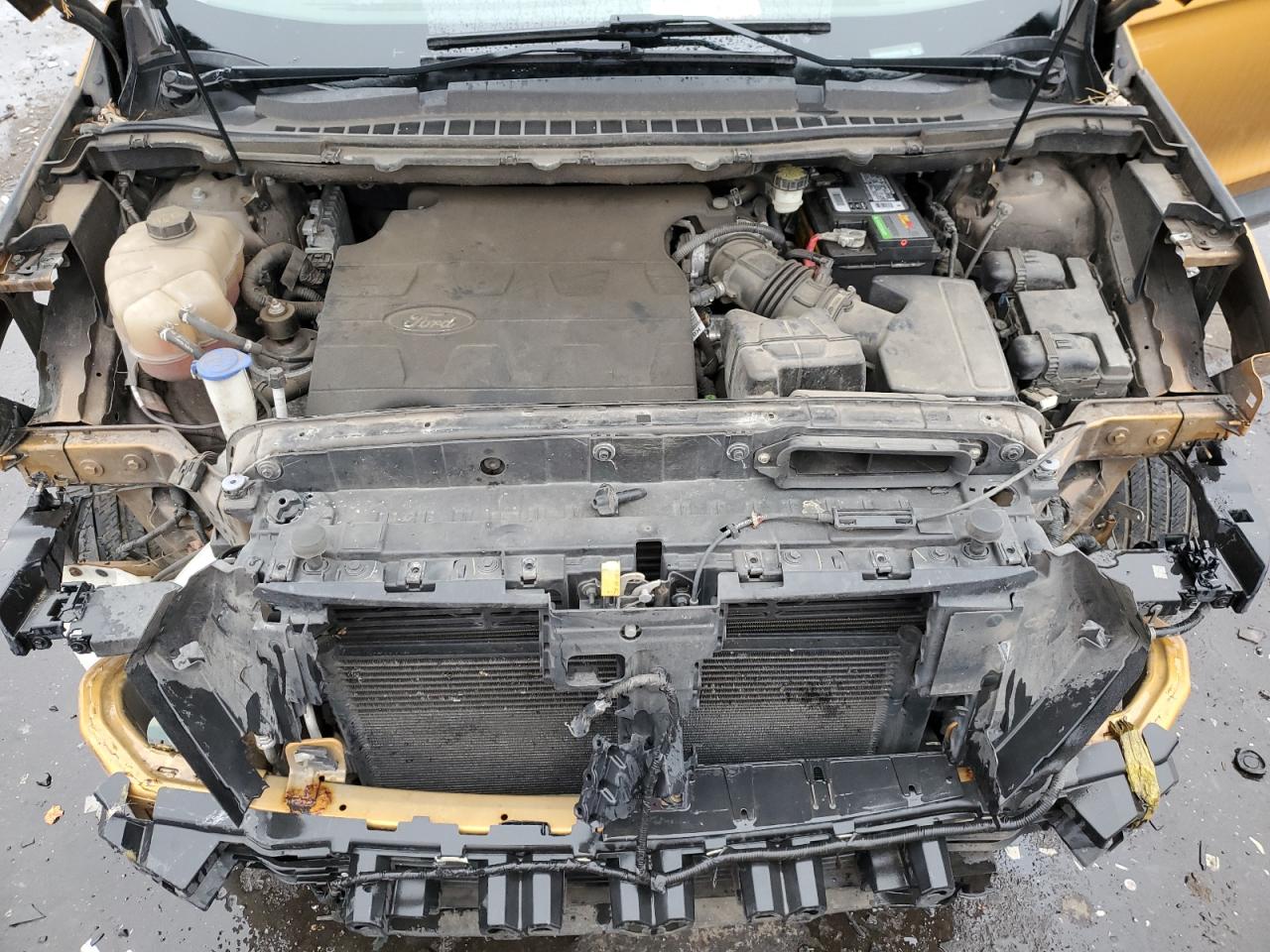 2016 Ford Edge Titanium VIN: 2FMPK3K81GBB22593 Lot: 93003575