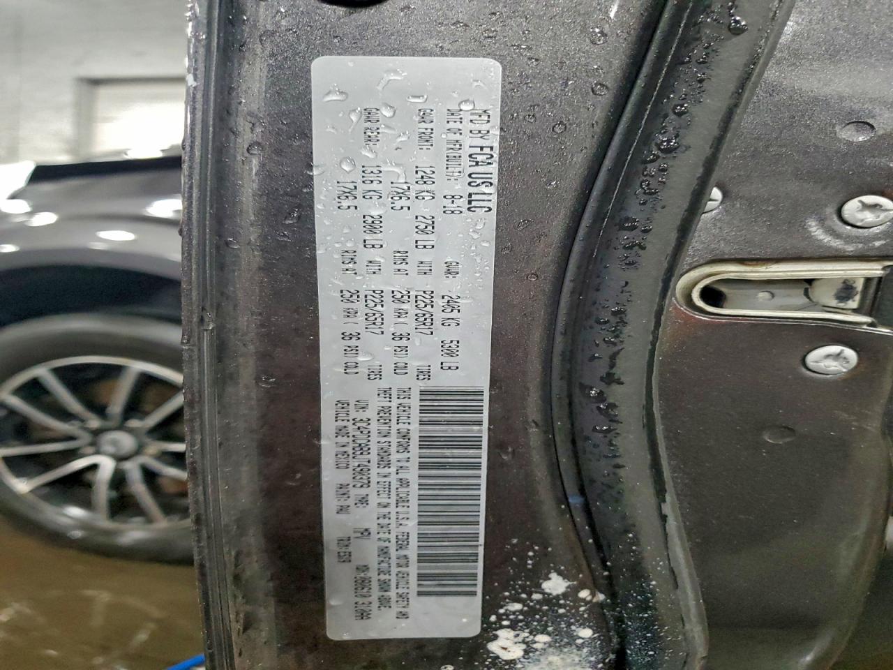 2018 Dodge Journey Se VIN: 3C4PDCAB9JT490379 Lot: 93872405