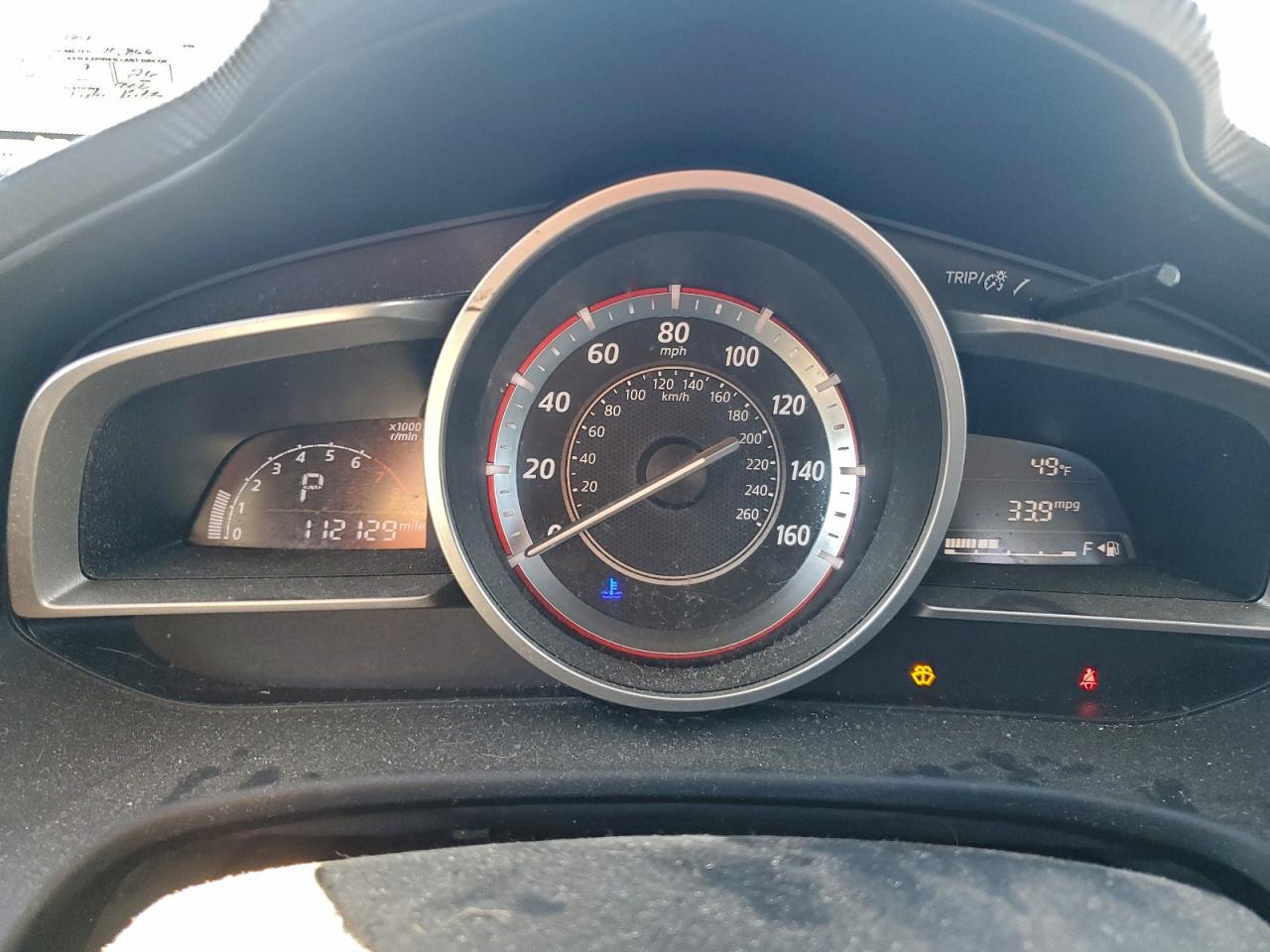 2014 Mazda 3 Touring VIN: JM1BM1V79E1182484 Lot: 93903005