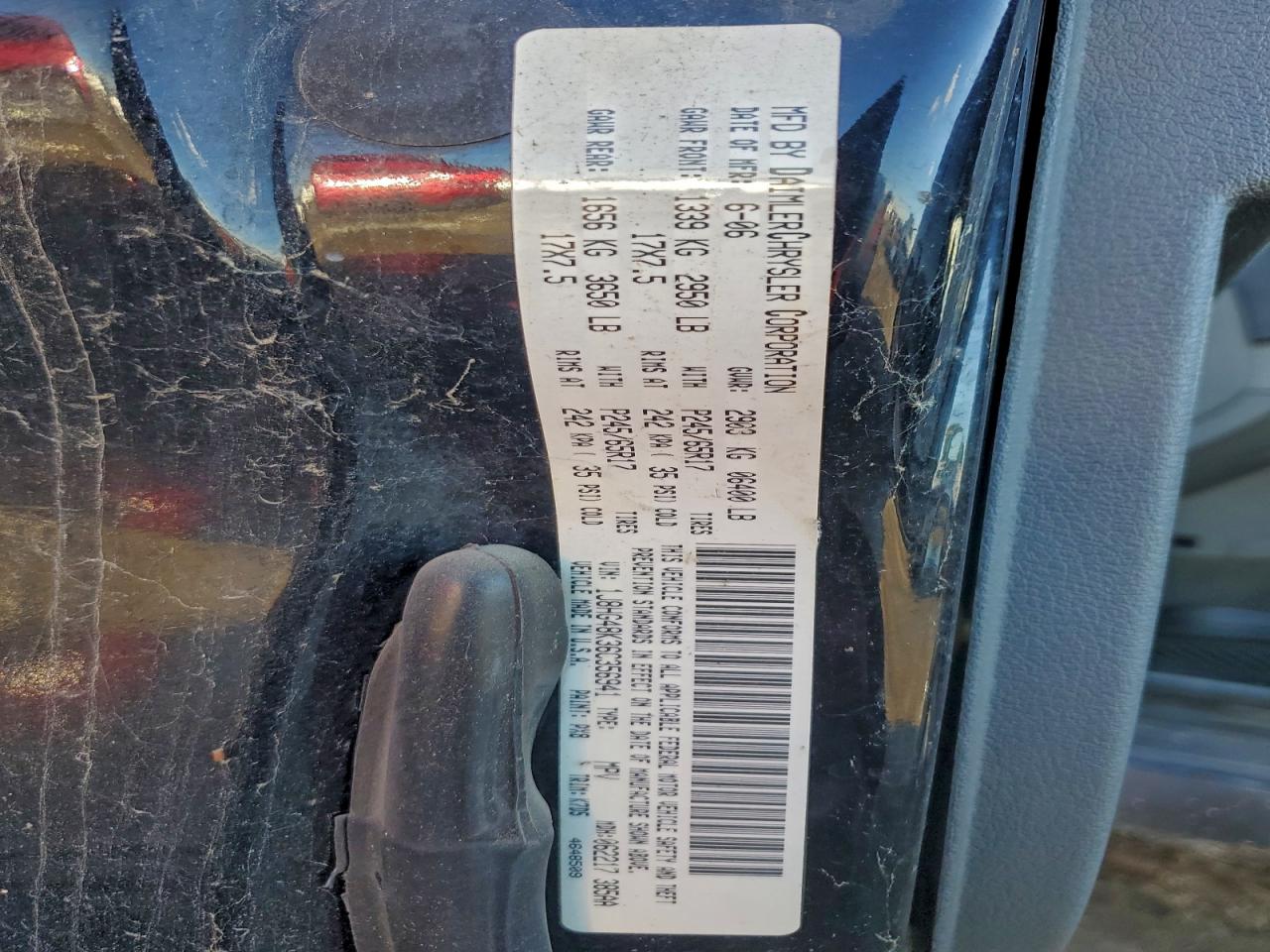 2006 Jeep Commander VIN: 1J8HG48K36C356941 Lot: 94413725