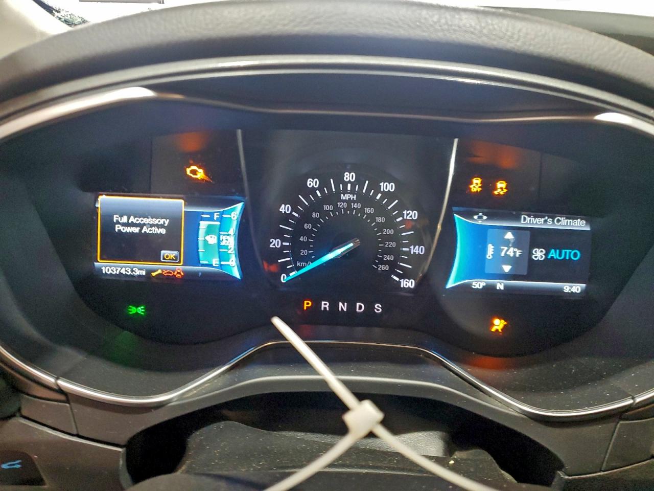 2015 Ford Fusion Titanium VIN: 3FA6P0K96FR220436 Lot: 93844005