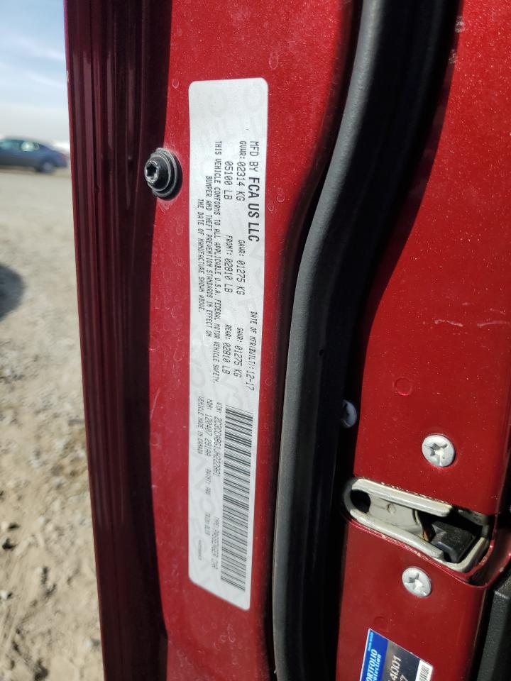 2018 Chrysler 300 S VIN: 2C3CCABG1JH222861 Lot: 92124555