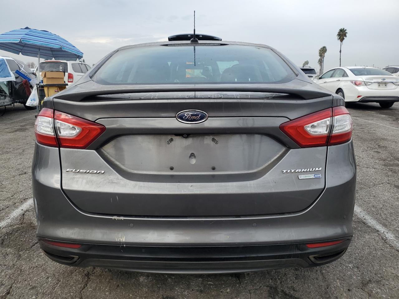 2014 Ford Fusion Titanium VIN: 3FA6P0D99ER223357 Lot: 92034375
