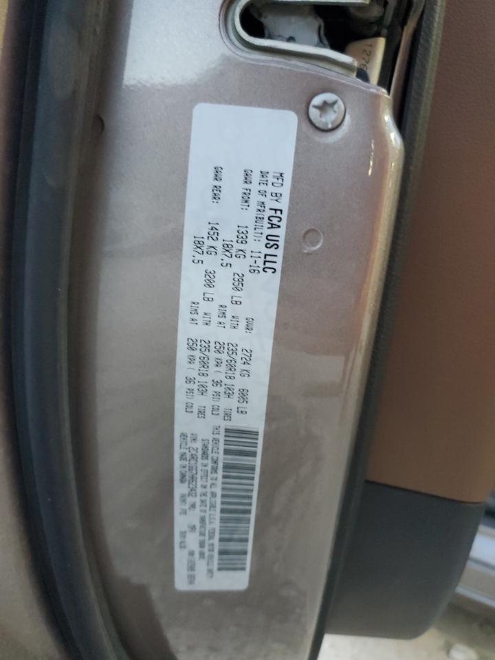 2017 Chrysler Pacifica Limited VIN: 2C4RC1GG7HR623432 Lot: 90832445