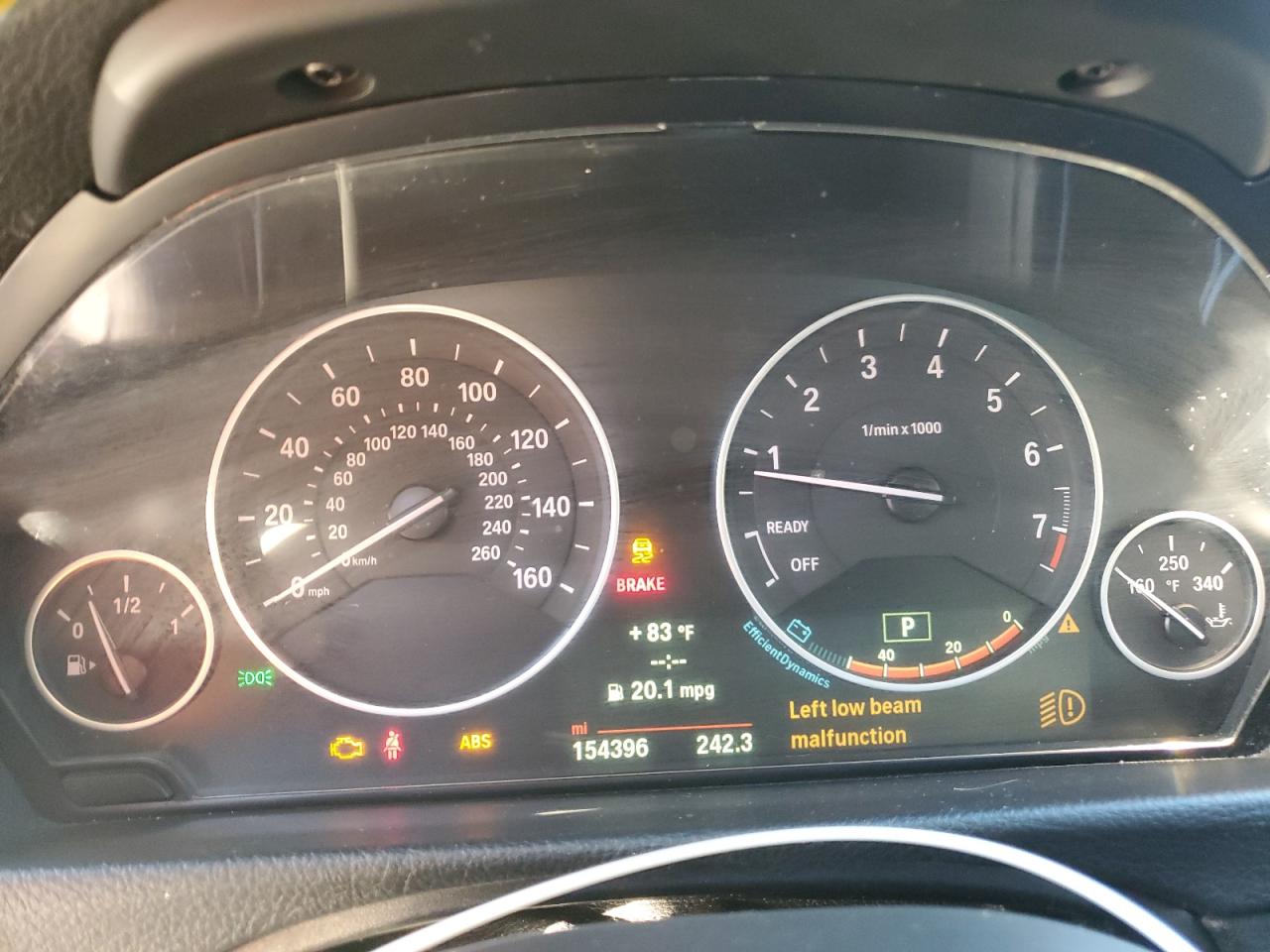 2014 BMW 328 Xi Sulev VIN: WBA3B5C55EF958645 Lot: 94070175