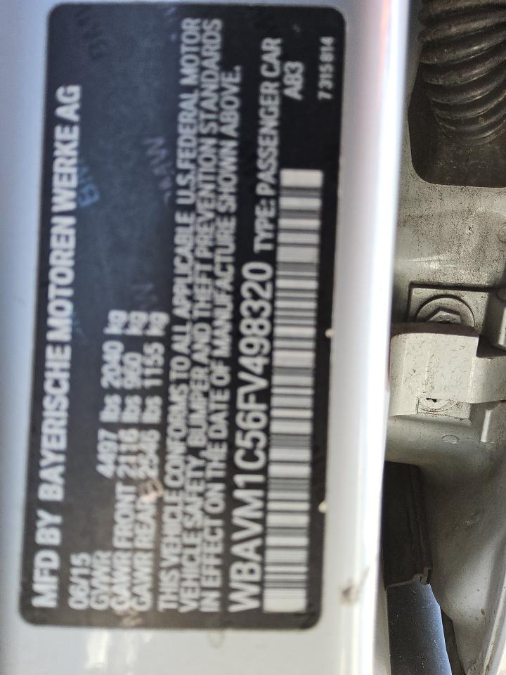 Фото: WBAVM1C56FV498320