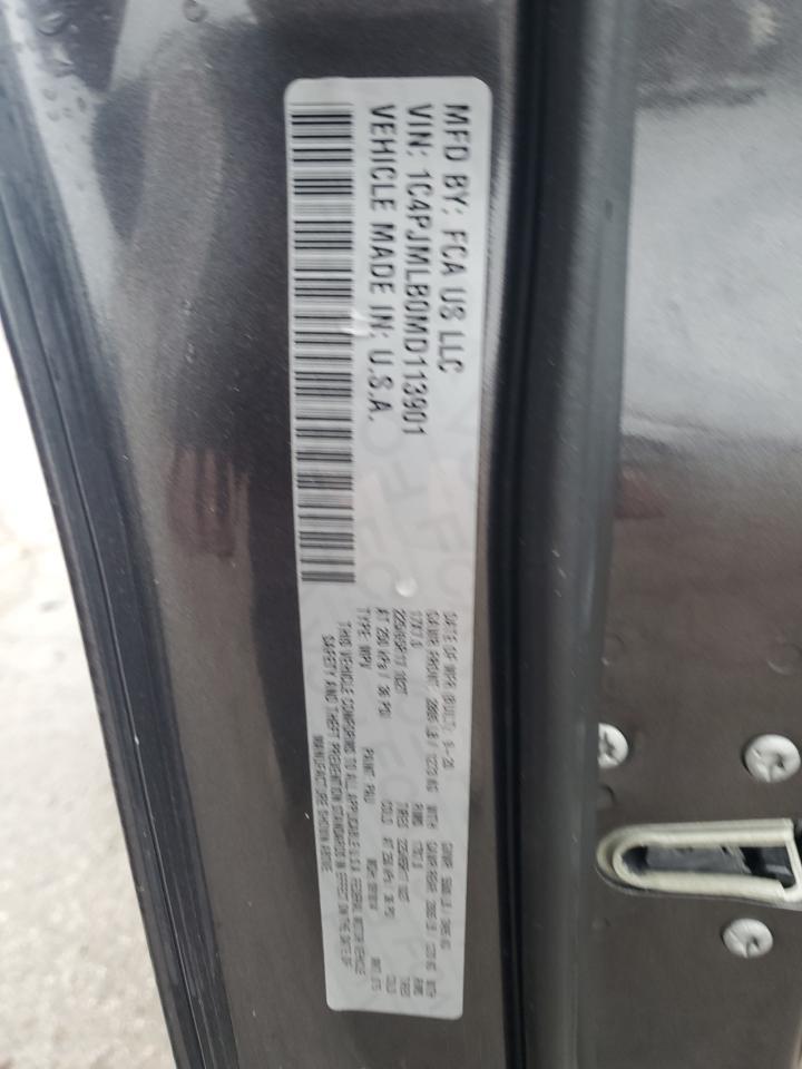 2021 Jeep Cherokee Latitude Plus VIN: 1C4PJMLB0MD113901 Lot: 92729305