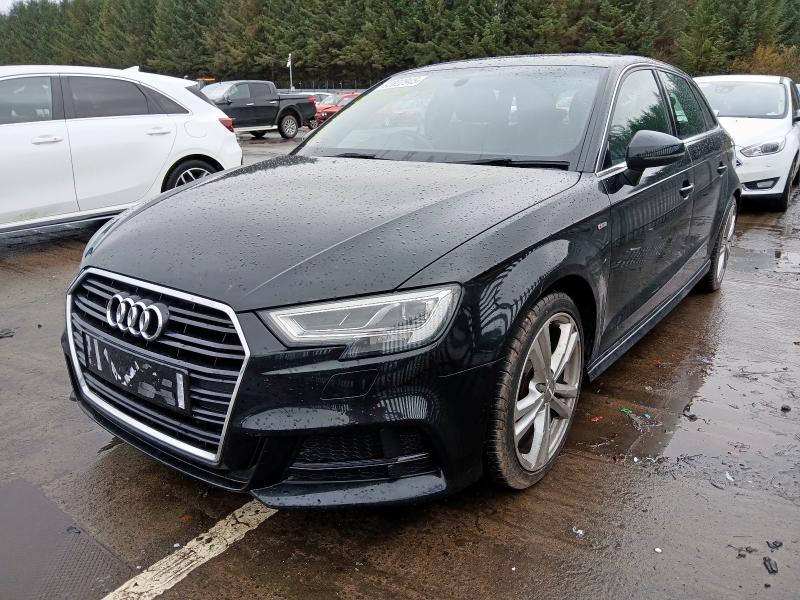 2017 AUDI A3 2.0 TDI S LINE 5DR S TRONIC [7 SPEED] for sale at Copart WHITBURN