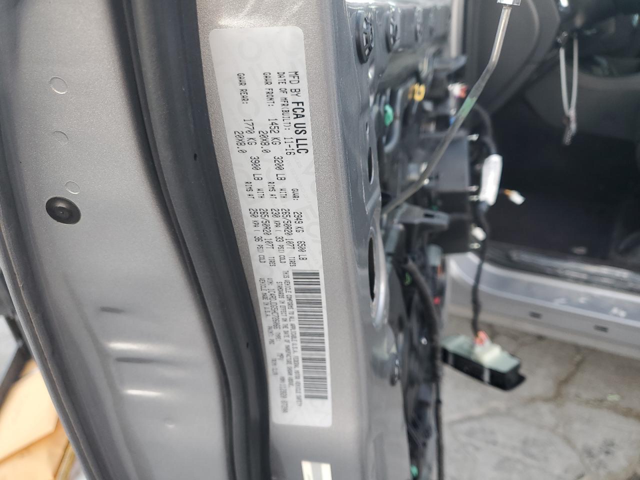 2017 Dodge Durango Gt VIN: 1C4RDJDG5HC726066 Lot: 93075875