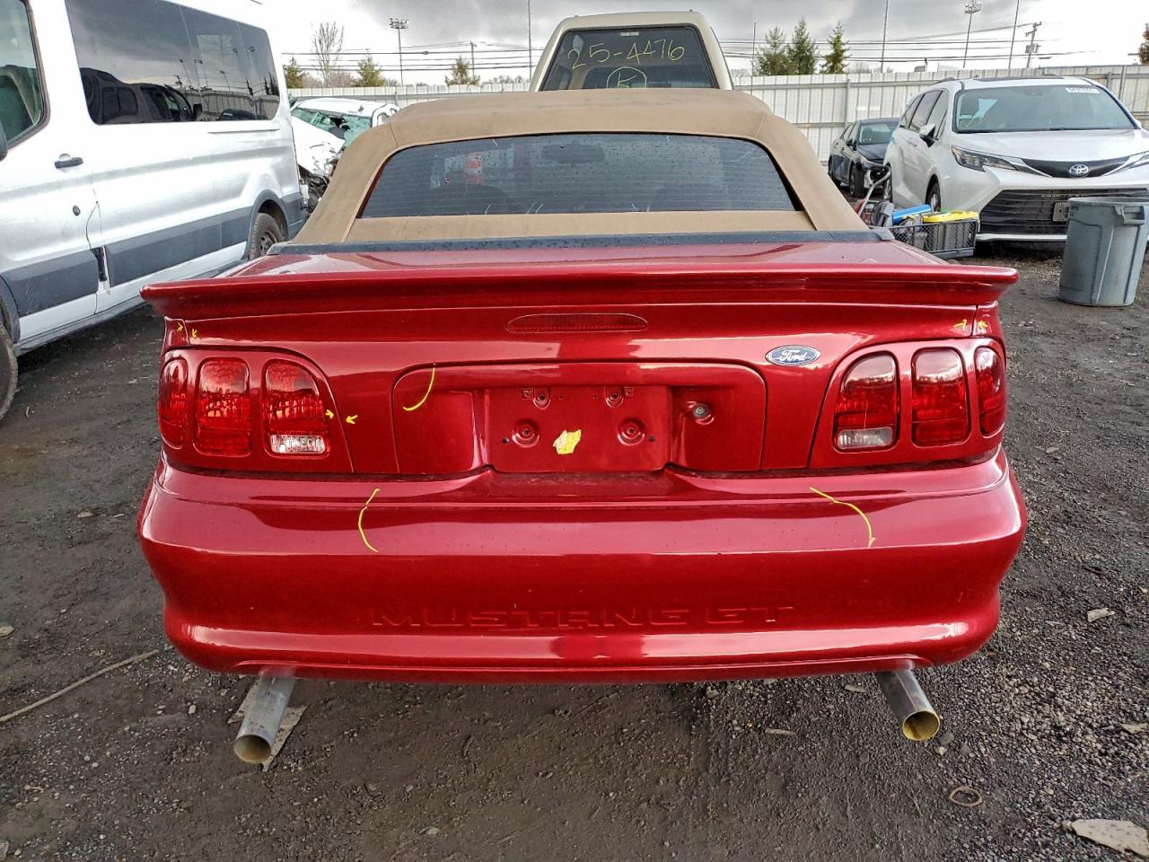 1994 Ford Mustang Gt VIN: 1FALP45T4RF231230 Lot: 94299945