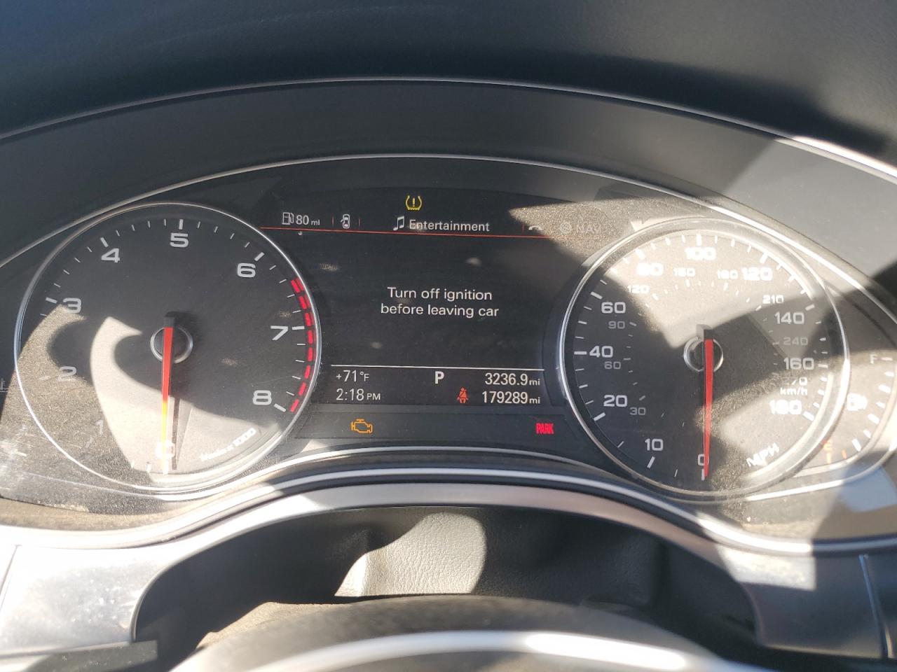 2013 Audi A6 Premium Plus VIN: WAUGGAFC6DN080573 Lot: 92029855