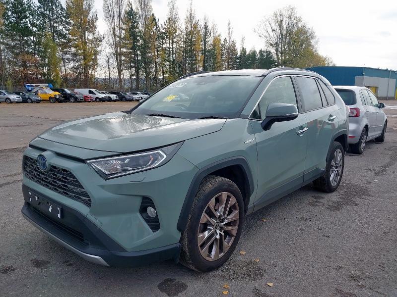 2021 TOYOTA RAV4 2.5 VVT-I HYBRID EXCEL 5DR CVT 2WD for sale at Copart GLOUCESTER