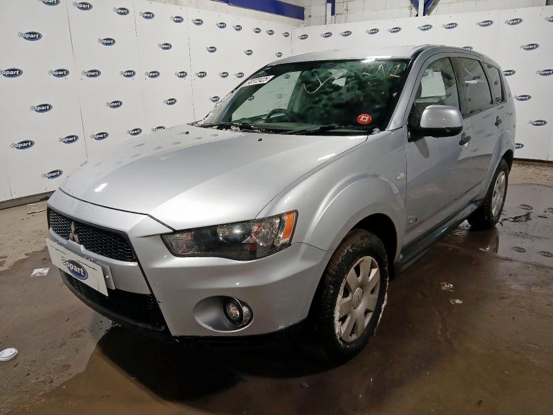 2012 MITSUBISHI OUTLANDER 2.2 DI-D GX1 for sale at Copart PETERLEE