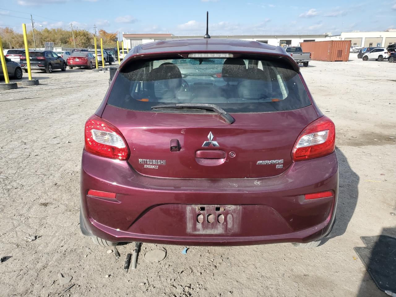 2019 Mitsubishi Mirage Se VIN: ML32A4HJ1HH019599 Lot: 91666395