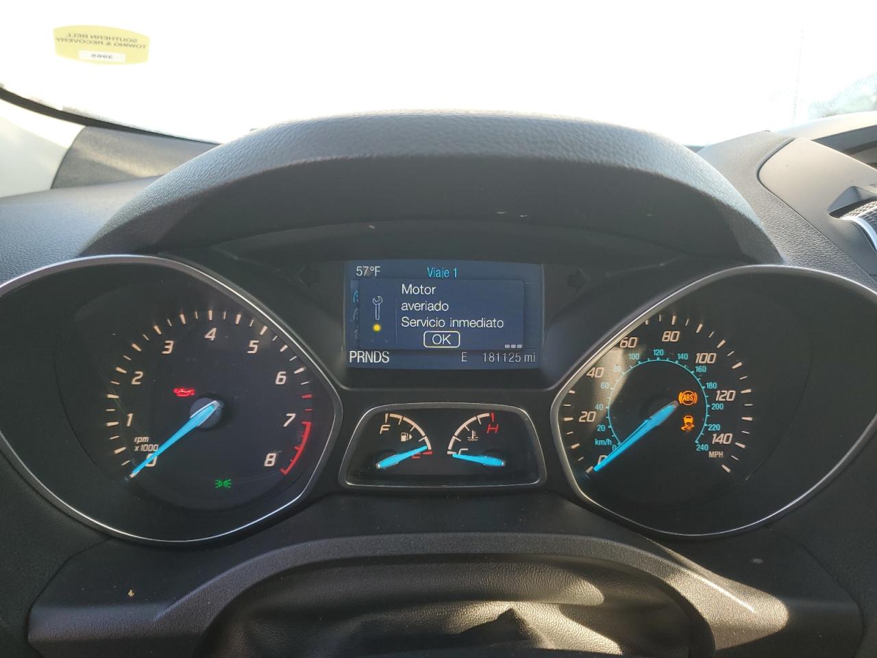 2015 Ford Escape Se VIN: 1FMCU0G70FUA19200 Lot: 91816305