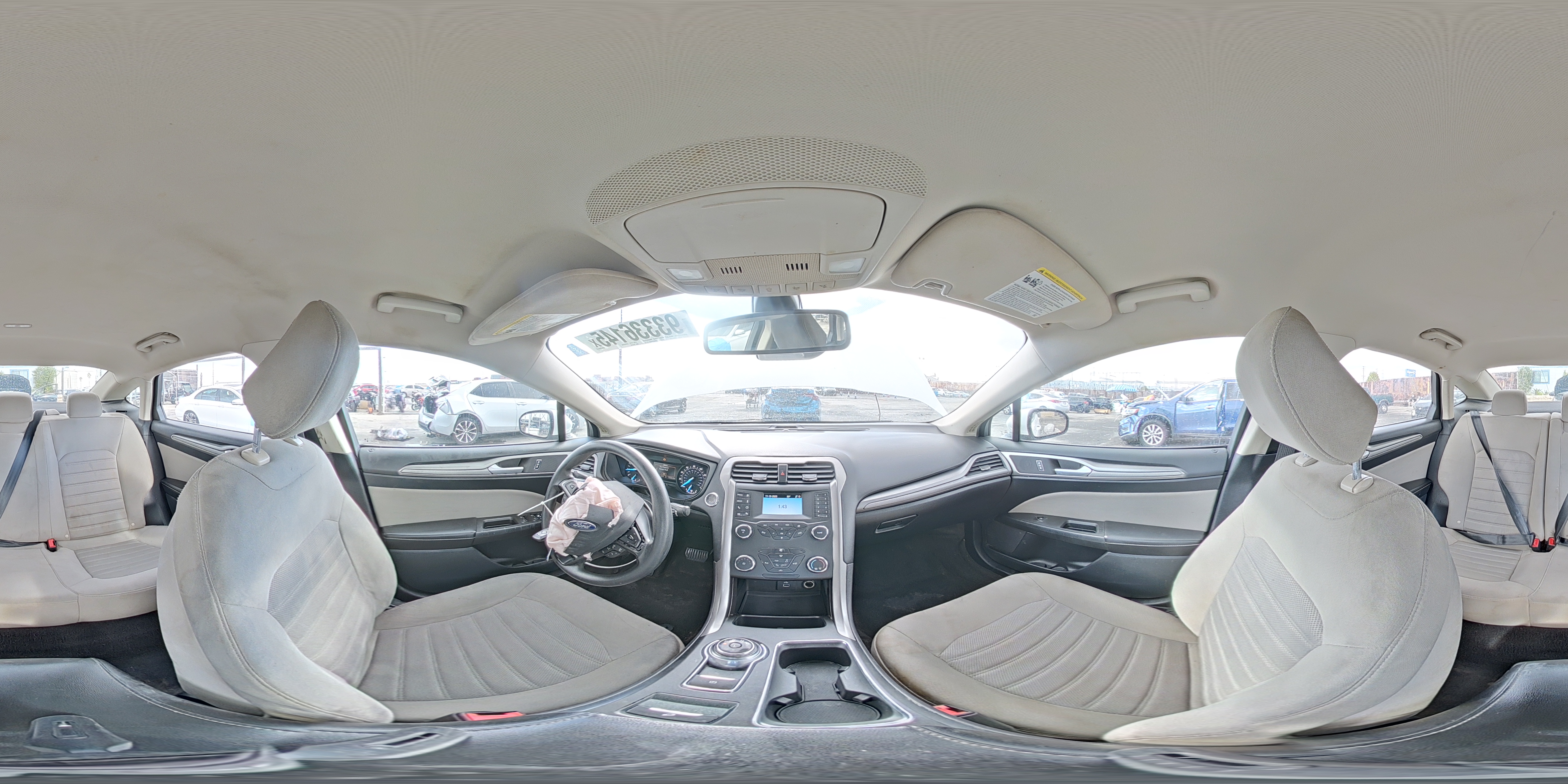 2020 Ford Fusion S VIN: 3FA6P0G75LR262793 Lot: 93336145