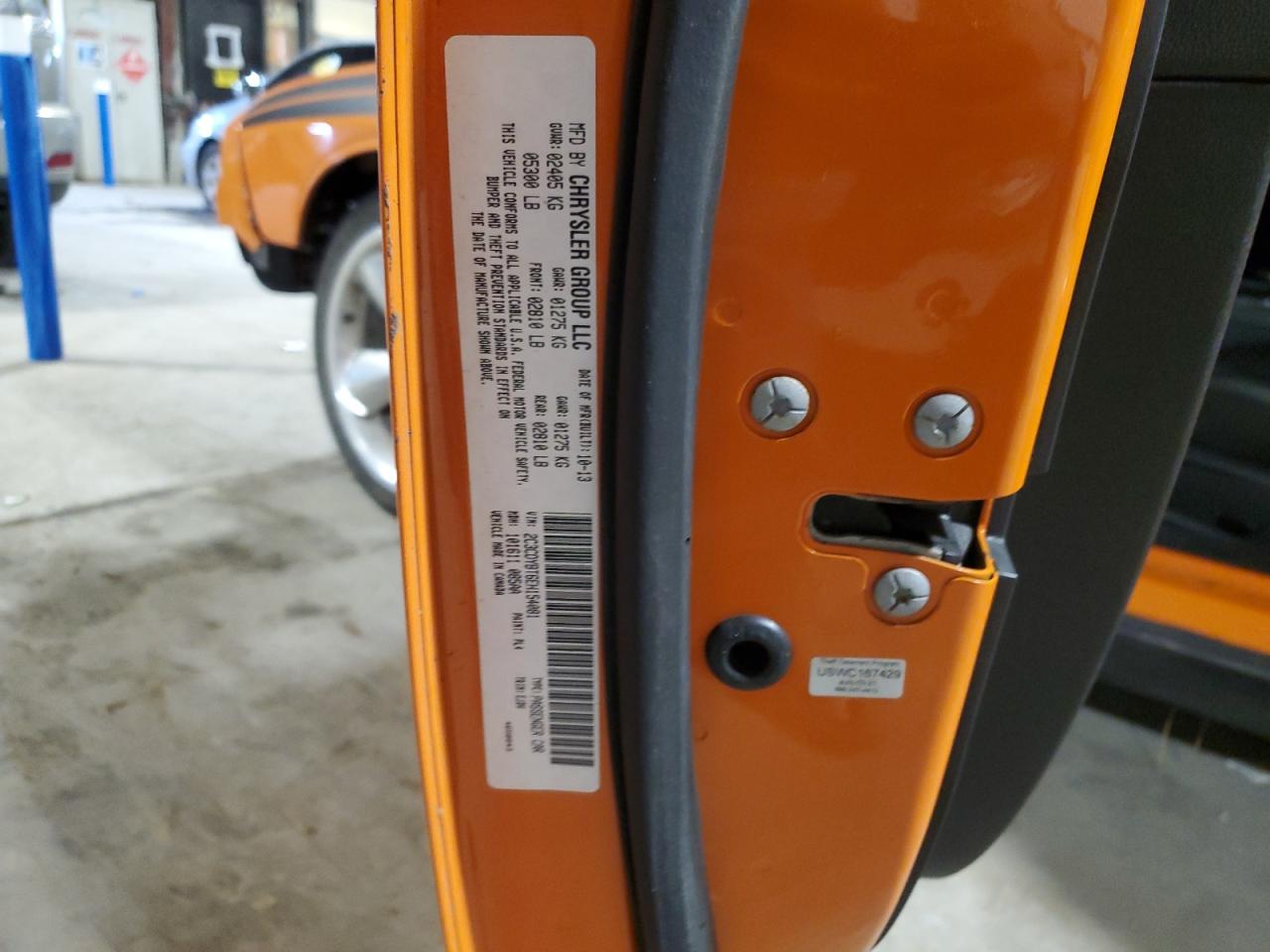 2014 Dodge Challenger R/T VIN: 2C3CDYBT6EH154081 Lot: 91456415