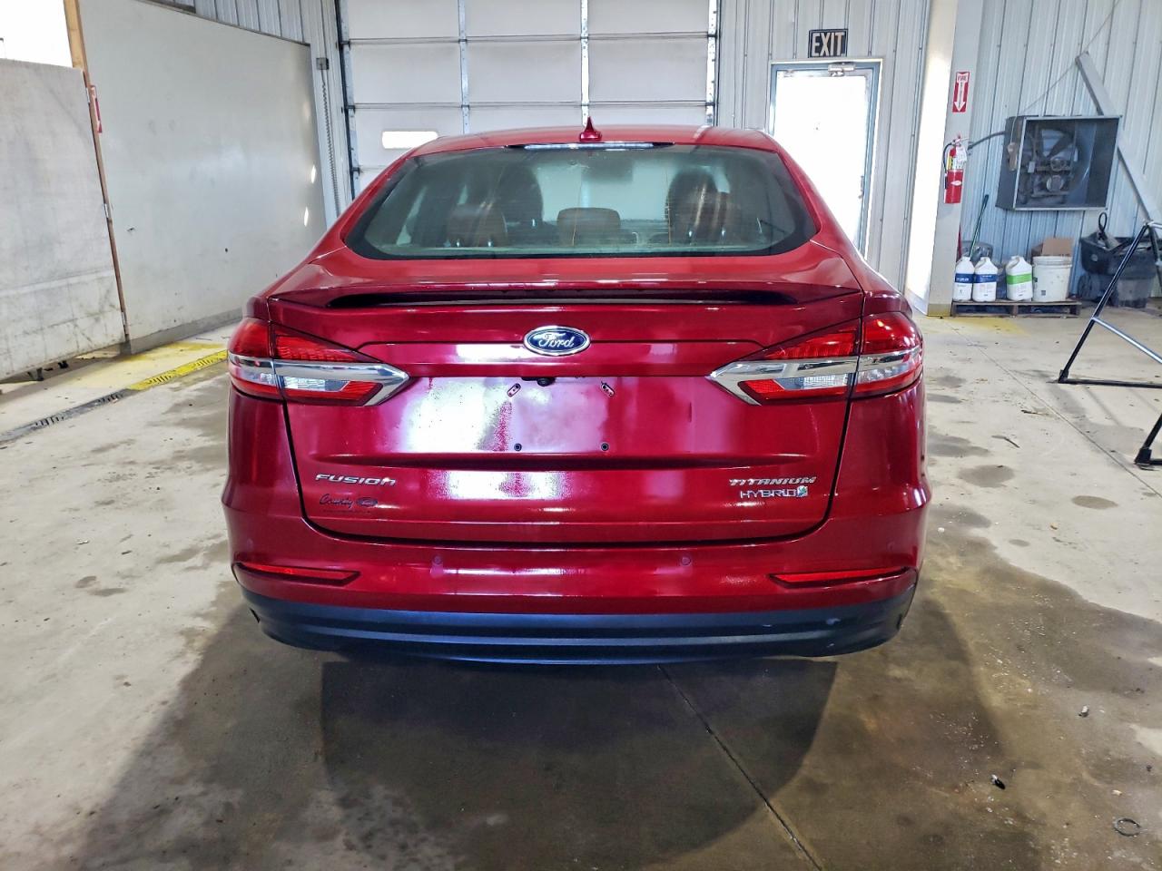 2019 Ford Fusion Titanium VIN: 3FA6P0RU5KR265761 Lot: 93402395