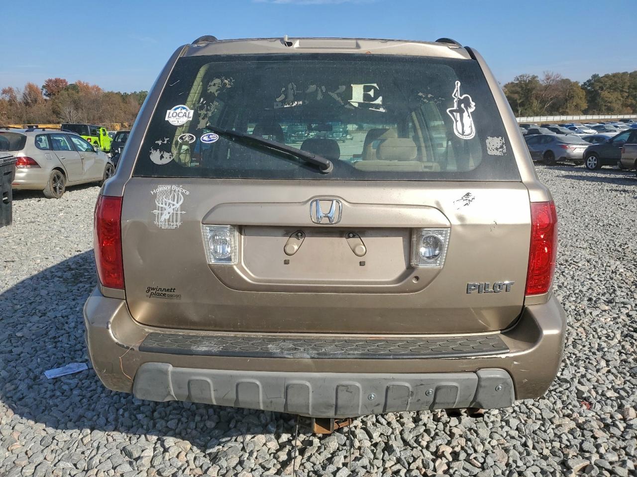 2004 Honda Pilot Lx VIN: 2HKYF181X4H605141 Lot: 93932195
