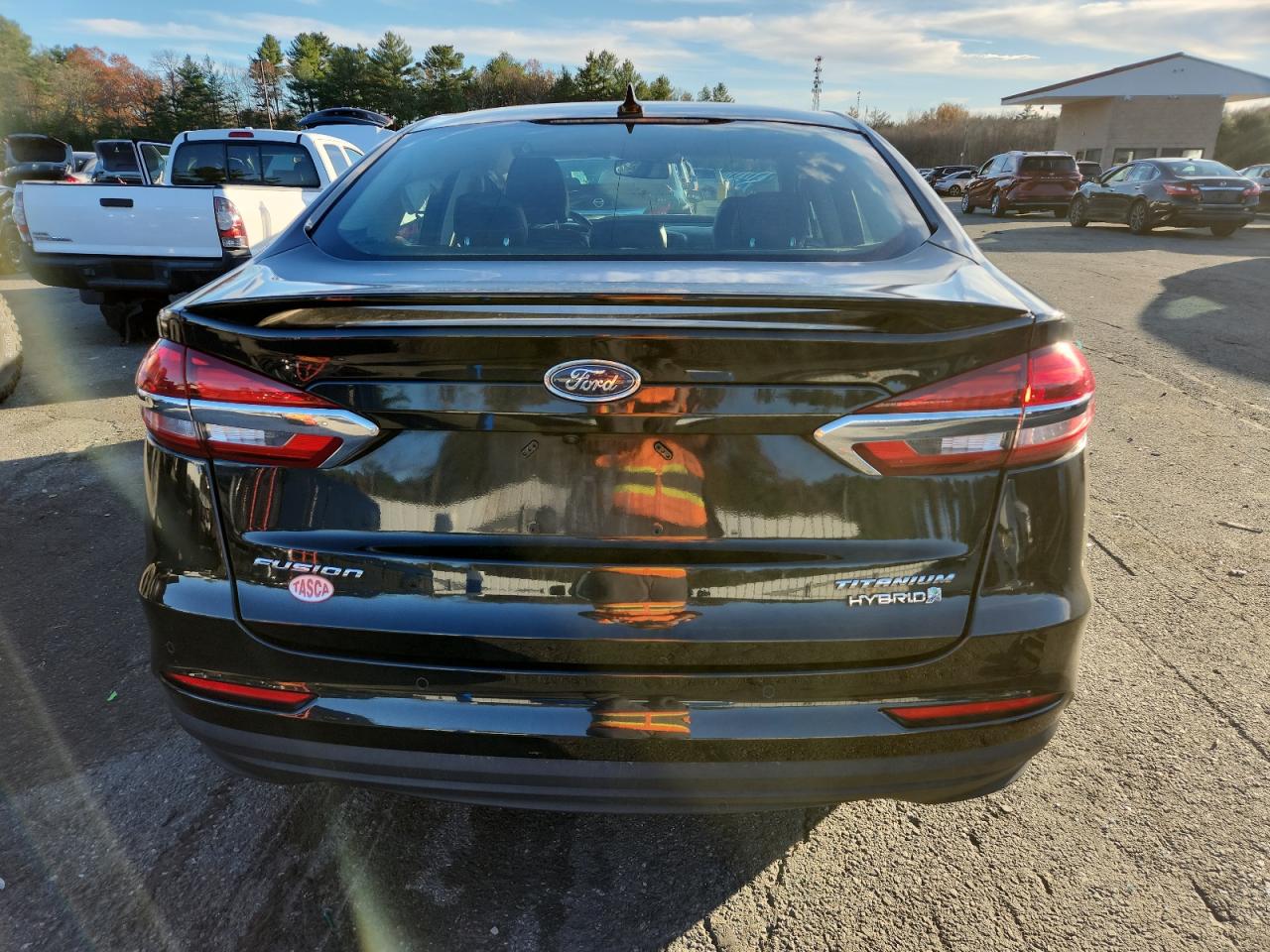2019 Ford Fusion Titanium VIN: 3FA6P0RU3KR125319 Lot: 93133615