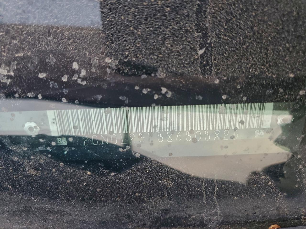 2008 Chevrolet Equinox Ls VIN: 2CNDL23F386303826 Lot: 92926815